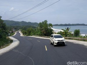 Pantai Soge Cipratan Surga yang Terhampar di Jalur Mudik Pansela