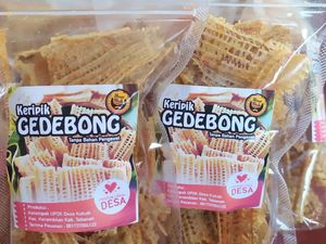 Gurih Renyah Keripik Gedebong Pisang Asal Tabanan, Ada Rasa Balado!