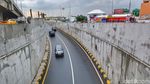 Kondisi di Gerbang Tol Cileunyi Sore Tadi