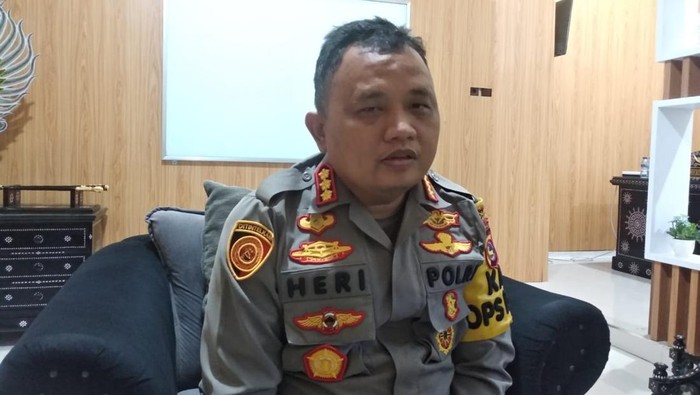 Kepala Kepolisian Resort Kota Mataram Kombes pol Heri Wahyudi