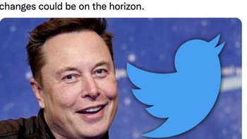 Media pun ramai memberitakan bahwa Elon Musk telah menguasai Twitter dan mungkin akan ada perubahan besar. Foto: Twitter