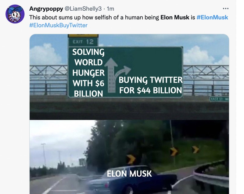 Meme Elon Musk Twitter