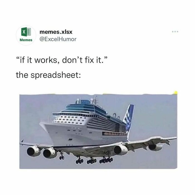 Meme Excel