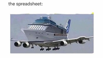 Excel dapat membantu hampir semua Foto: Instagram/excelhumor.xlsx