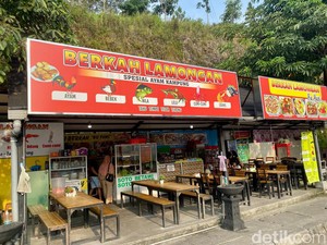 Musim Mudik, Omzet Warung Lamongan di Rest Area KM 429 Capai Rp 150 Juta
