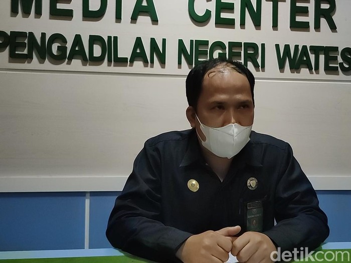 Panitera Muda Hukum PN Wates, Danarso,  Selasa (26/4/2022).