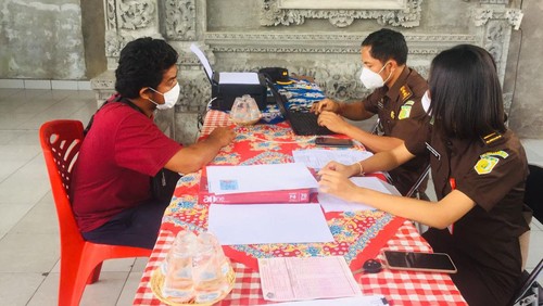 Pemeriksaan saksi kasus dugaan korupsi BUMDes Banjarasem Mandara