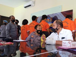 Polres Tabanan Tangkap Lima Pengedar Narkotika, Satu Residivis