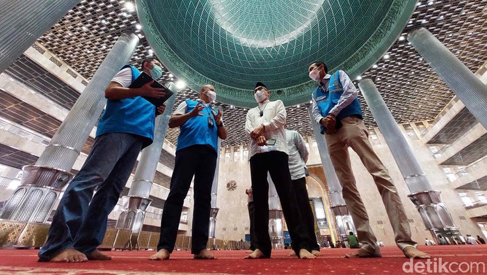 Masjid Istiqlal, Jakarta Pusat, akan menjadi tempat salat Idul Fitri para pejabat negara. PLN pun memastikan pasokan listrik di Masjid Istiqlal aman saat Idul Fitri.