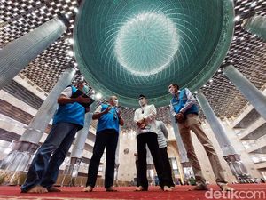 PLN Pastikan Pasokan Listrik di Masjid Istiqlal Aman saat Salat Id