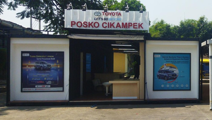 Posko Toyota servis siaga lebaran 2022