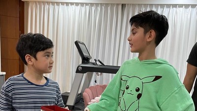6 Foto Kebersamaan Rafathar & King Faaz, Dijuluki Netizen 2 Cogan Indonesia