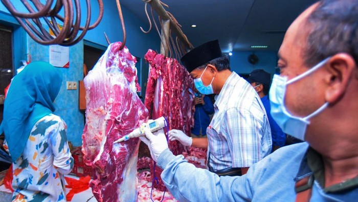 Sidak Kesehatan Daging di banyuwangi