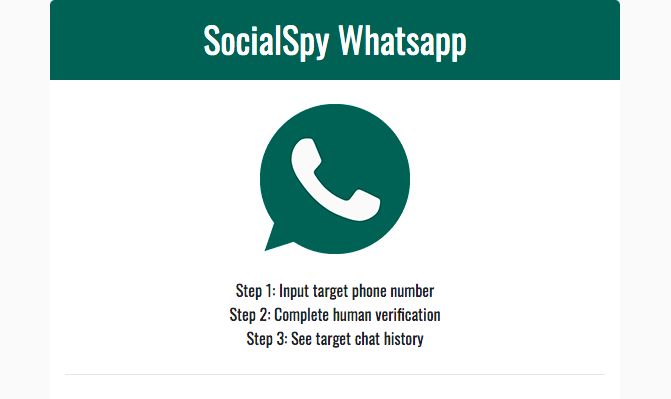 SocialSpy WhatsApp