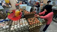 Pedagang: Harga Telur Anteng di Posisi Tinggi
