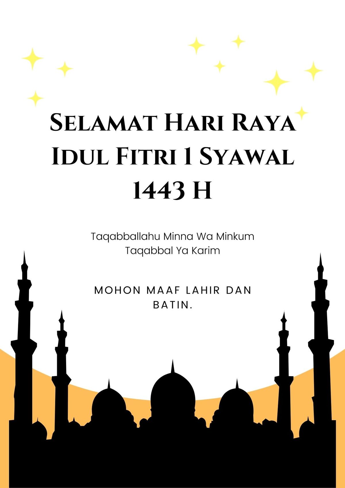 Ucapan Selamat Hari Raya Aidiladha Takaballah Huminna Waminkum