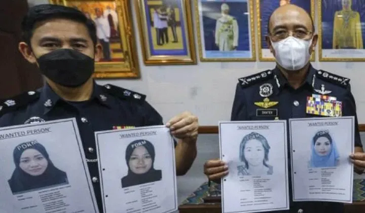 Wanita buron operasi plastik untuk hindari kejaran polisi.