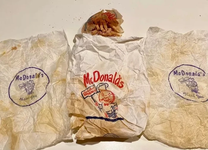 Wow! Pria Ini Temukan Kentang Goreng McDonalds 60 Tahun di Dinding Kamar Mandi