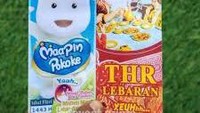 Tahun ini banyak beredar bentuk amplop lebaran dengan gambar kemasan makanan. Amplop ini banyak dijual di marketplace dengan harga terjangkau mulai Rp 10 ribuan per paket isi 10 amplop. Foto: Shopee