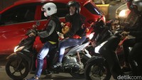 Meski memilih mudik lebih awal namun kepadatan di jalan mulai terasa.  