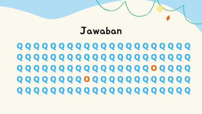 Ada beberapa objek yang tersembunyi pada teka-teki ini. Jika, kamu punya mata yang jeli pasti mudah menemukannya!