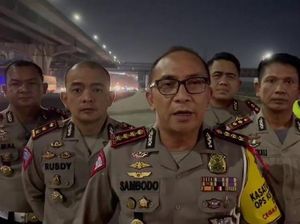 Dirlantas Polda Metro Cek Tol Japek Tengah Malam: Arus Mudik ke Cikampek Lancar