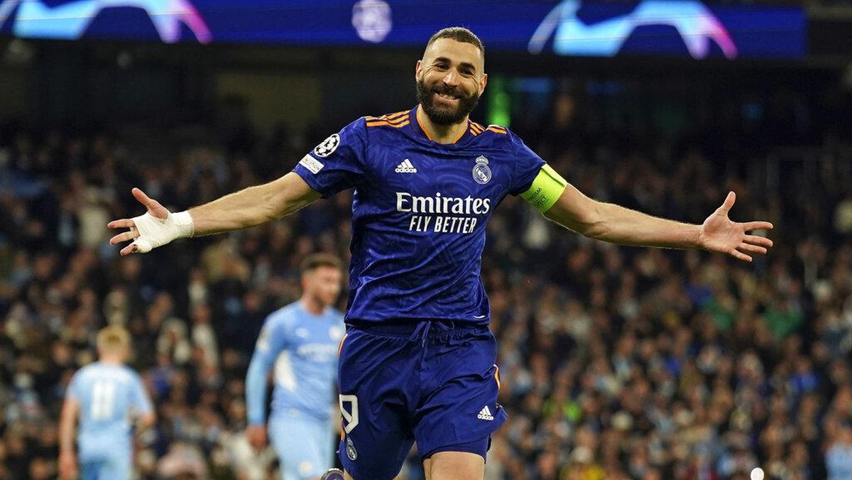 Karim Benzema mengincar rekor gol Cristiano Ronaldo di Liga Champions. (Foto: AP Photo)