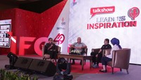 Direktur Utama IFG Robertus Billitea bersama jajaran Direksi BUMN hadir dalam acara HUT IFG ke-49 di Jakarta. Kegiatan itu juga diisi dengan talkshow.