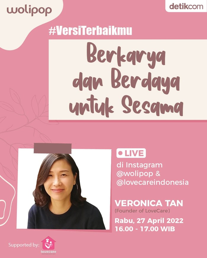 Instagram Live Bersama Veronica Tan