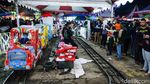 Jelang Lebaran, Warga Tumpah Ruah di Pasar Malam Pamulang