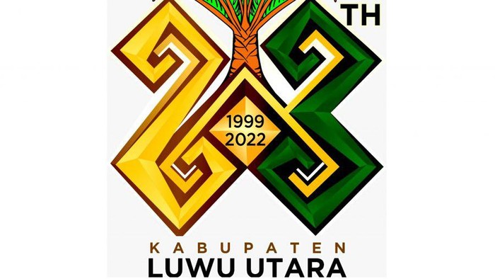 Logo HUT Kabupaten Luwu Utara