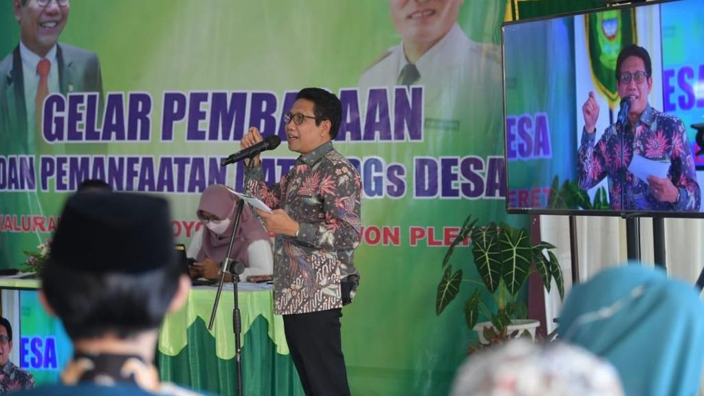 Mendes Imbau Pemuda Desa Tak Tergiur Kerja ke Jakarta Pasca-Lebaran