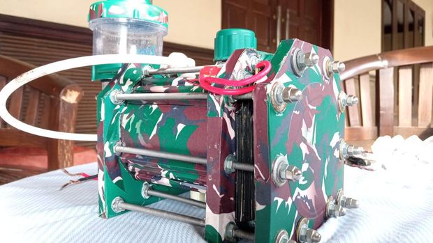 Nikuba, alat pengonversi air menjadi bahan bakar