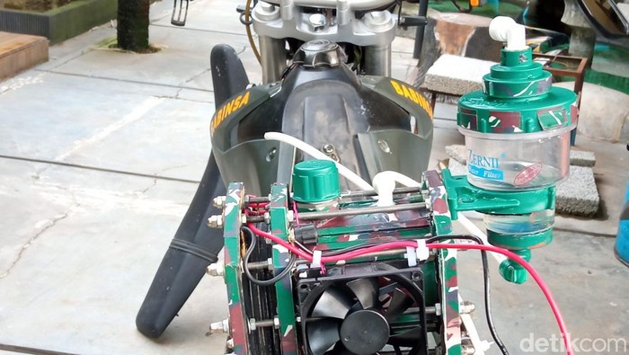 Nikuba, alat pengonversi air menjadi bahan bakar