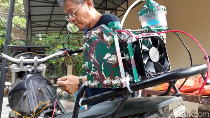 Nikuba, alat pengonversi air menjadi bahan bakar