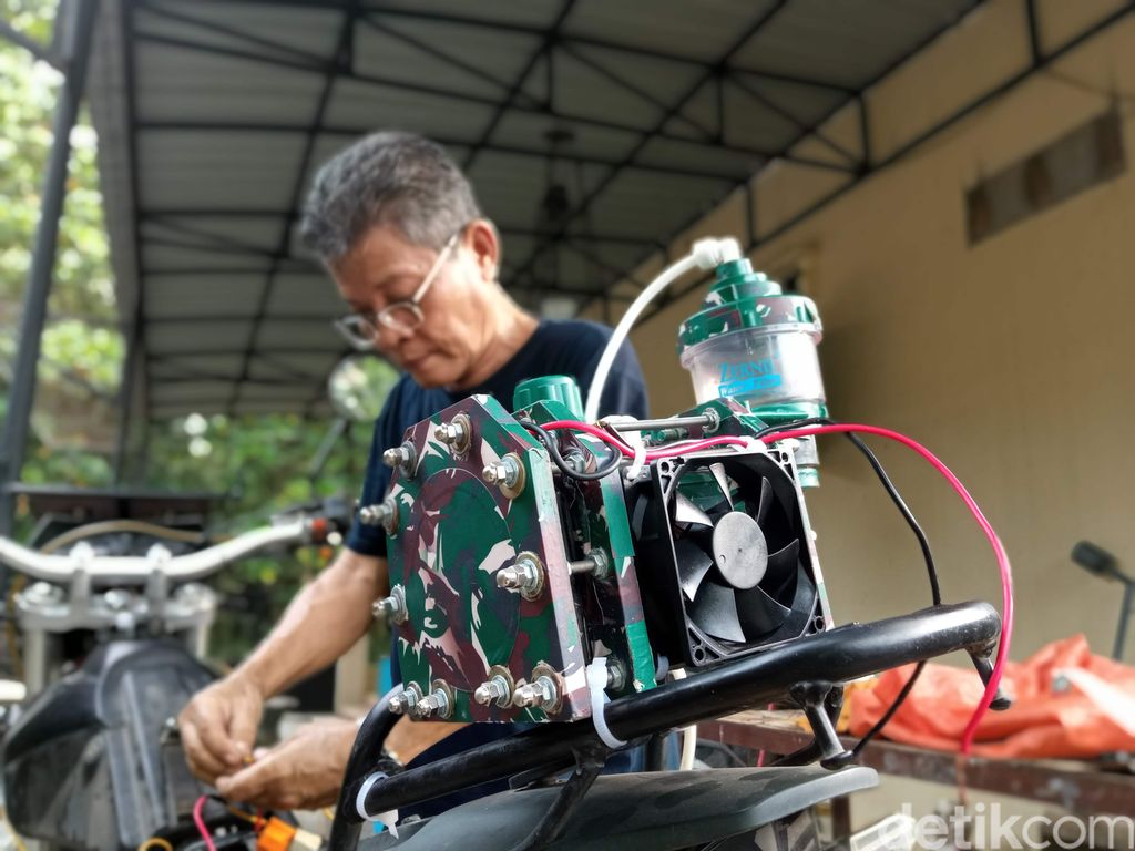 Nikuba, alat pengonversi air menjadi bahan bakar