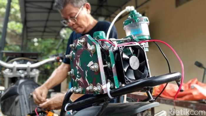 Nikuba, alat pengonversi air menjadi bahan bakar