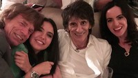 Ia sempat membuat publik terkejut pada 6 tahun lalu saat berpacaran dengan Mick Jagger saat ia berusia 22 tahun sementara sang rocker berusia 74 tahun. Dok. Instagram