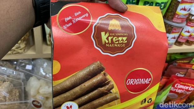 Oleh-oleh khas Karawang yang bisa dibeli di rest area.