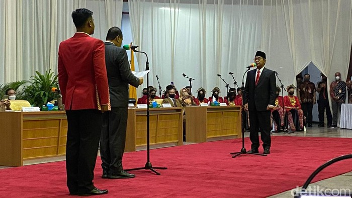 Pelantikan Rektor Unhas Prof Jamaluddin Jompa.