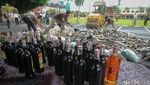 Polda DIY Musnahkan Ribuan Botol Miras-Knalpot Bising