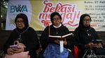 Pria, Wanita dan Anak-anak Antusias Ikut Bekasi Mengaji