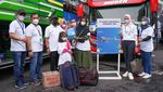 Ribuan Orang Ikut Mudik Sehat Bersama BUMN 2022