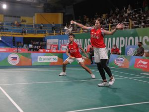 Kejuaraan Dunia Bulutangkis 2022: Fadia/Ribka Dikalahkan Ganda Thailand