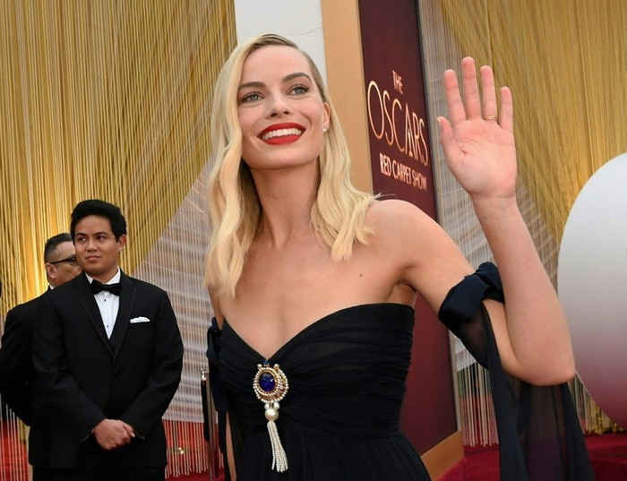 US-ENTERTAINMENT-MOVIE-WARNER-HBO-STREAMING Australian actress Margot Robbie arrives for the premiere of