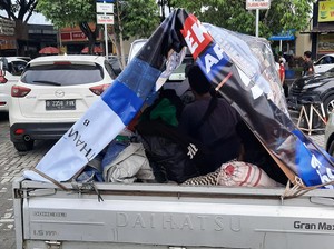 Cerita Nekat Pria Naik Pikap yang Dimodifikasi demi Mudik ke Jateng