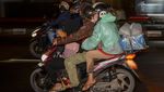 Wuzzz... Pemudik Motor Mulai Ramai di Jalur Pantura Cirebon
