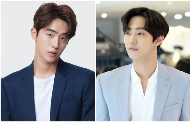 Tak sedikit penggemar yang melihat kemiripan Nam Joo Hyuk dan Ahn Hyo Seop. Keduanya memiliki bentuk wajah yang mirip, dan pernah menjadi lawan main Lee Sung Kyung. Foto: dok. Instagram