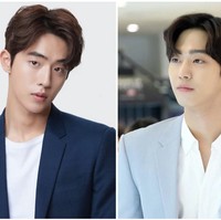 Tak sedikit penggemar yang melihat kemiripan Nam Joo Hyuk dan Ahn Hyo Seop. Keduanya memiliki bentuk wajah yang mirip, dan pernah menjadi lawan main Lee Sung Kyung. Foto: dok. Instagram