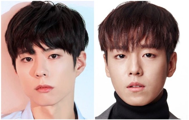 Lee Hyun Woo mengakui kemiripannya dengan Park Bo Gum. Keduanya pernah bertemu di ruang kuliah saat menunggu matrikulasi kampus bahkan selfie berdua. Foto: dok. Instagram